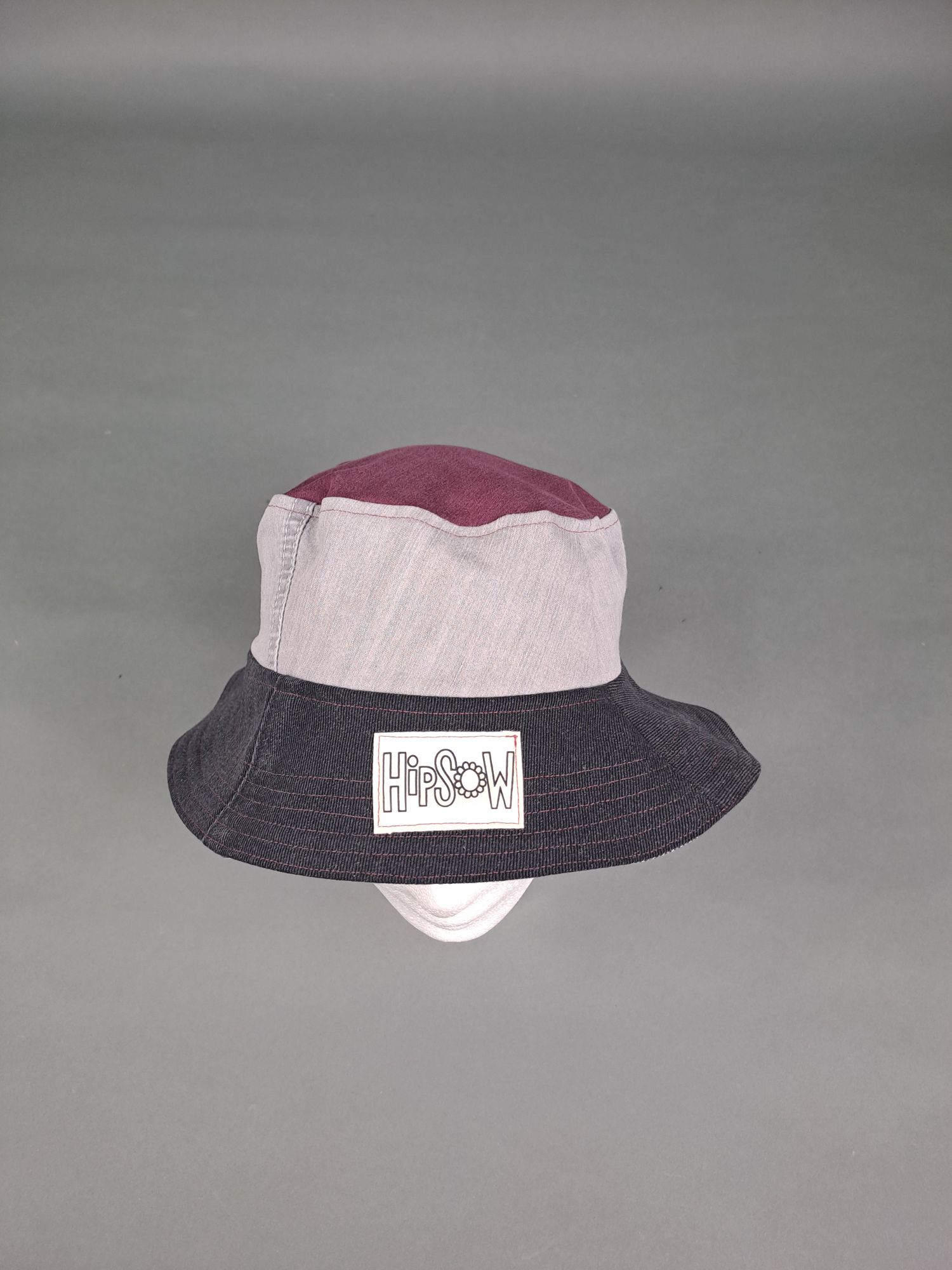 Bucket Hat aus Jeans recycelt, Obenansicht