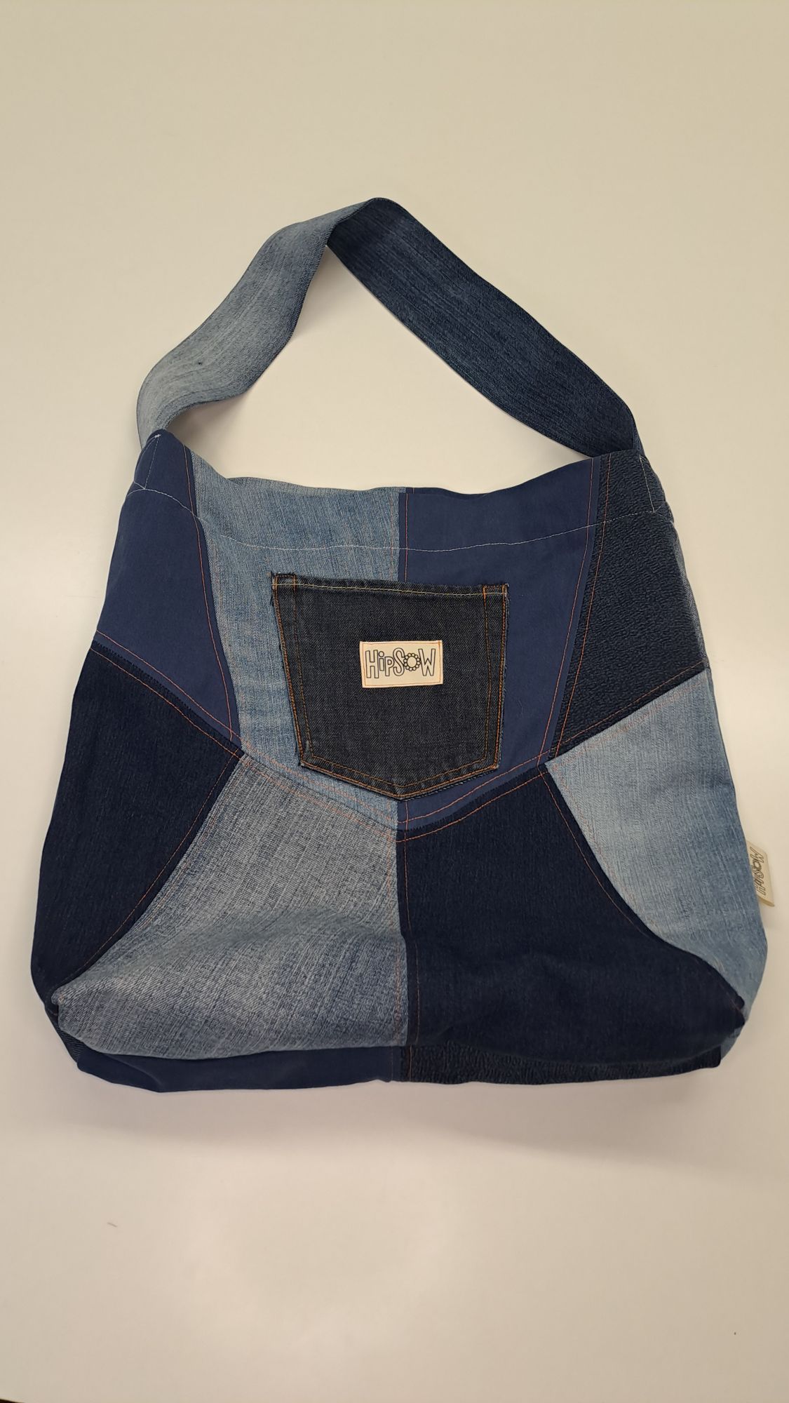 Upcycling Tragetasche aus Jeans