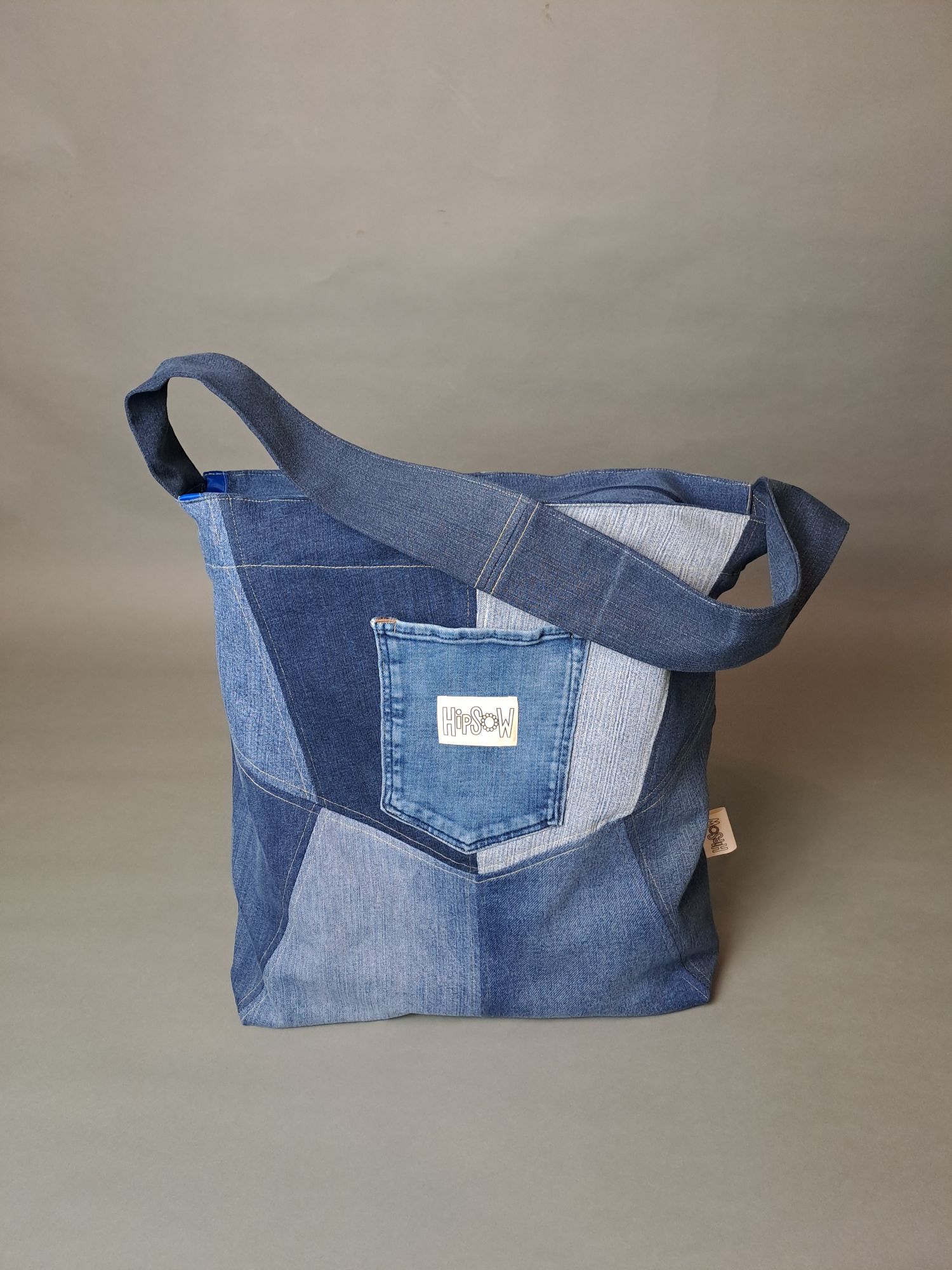 Upcycling Tragetasche aus Jeans