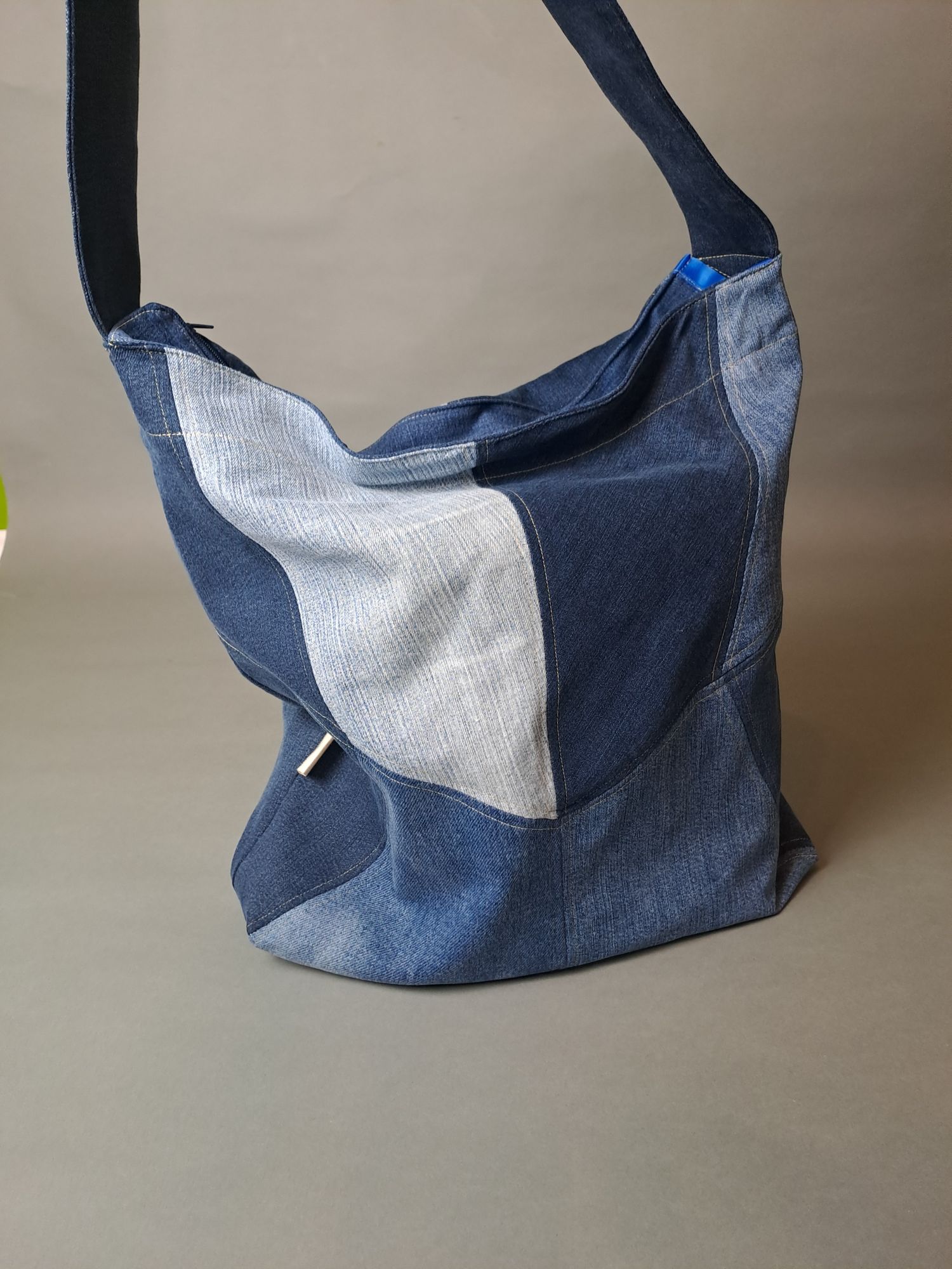 Upcycling Jeans Tragetasche