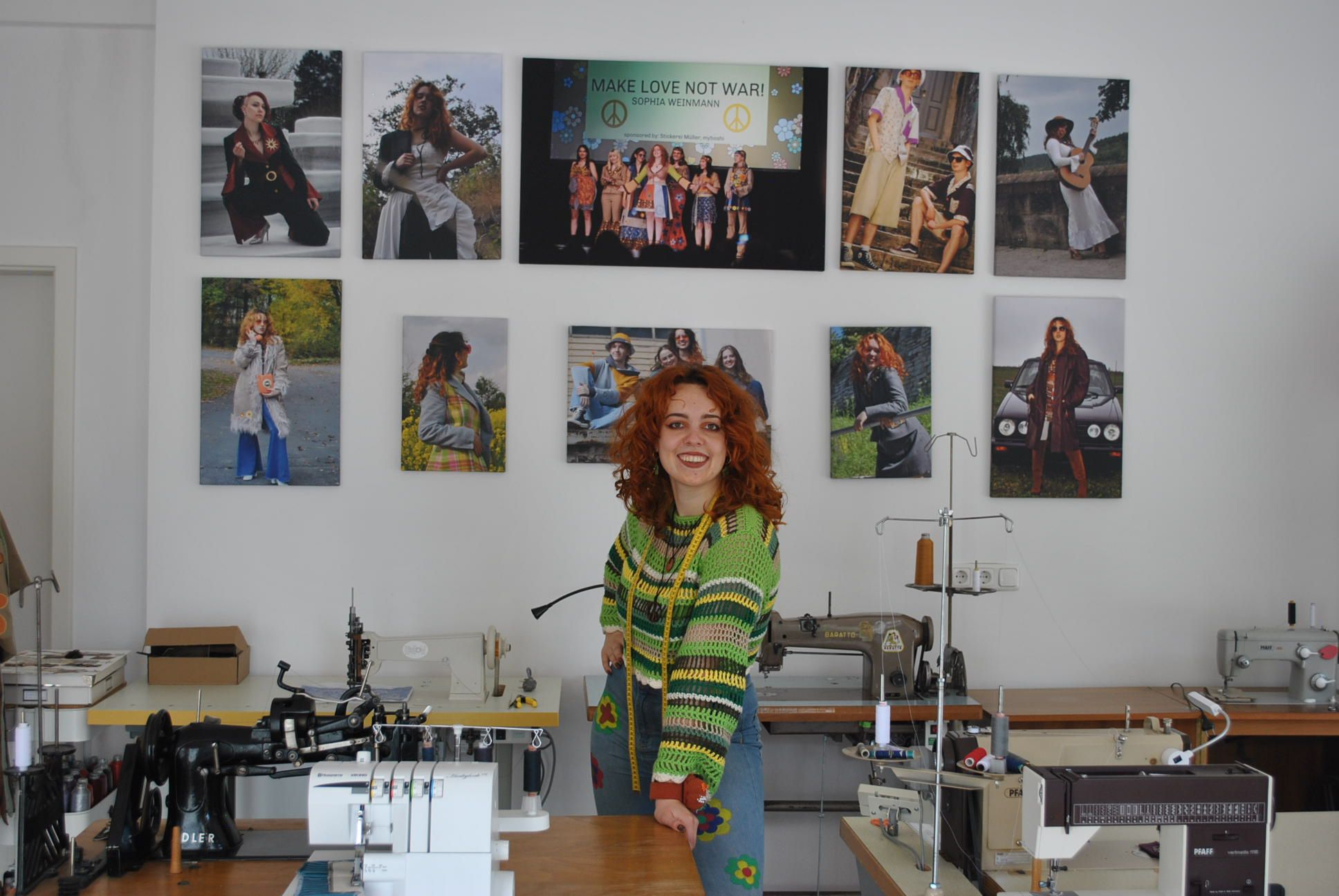 Einblick in das HipSoW Atelier auf der Startseite